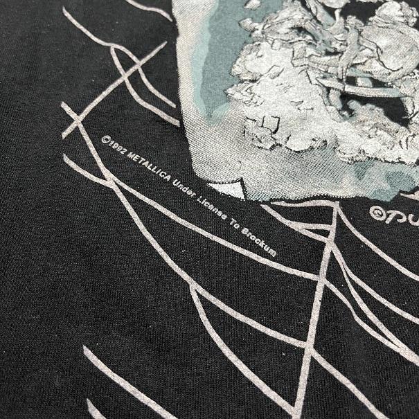 LLICA SPIDER メタリカ 総柄 バンド Tシャツ METALLICA SPIDER メタリカ 総柄 バンド Tシャツ