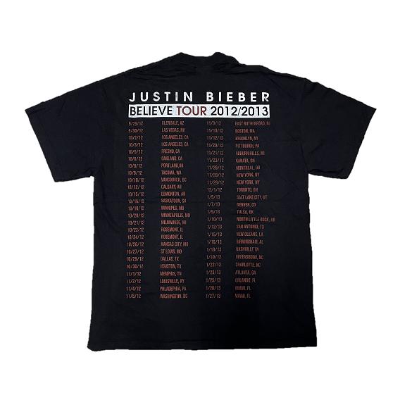 JUSTIN BIEBER / ジャスティンビーバー Tシャツ Believe : オーエム