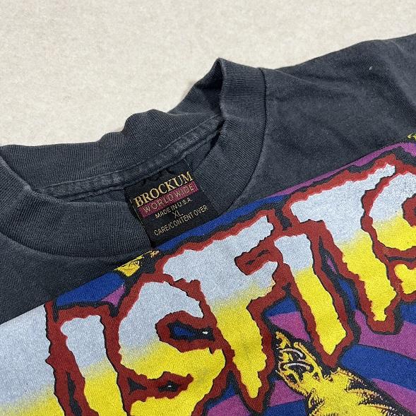 Misfits / ミスフィッツ Tシャツ 25YEAR XL 黒 ブラック 半袖 バンドT
