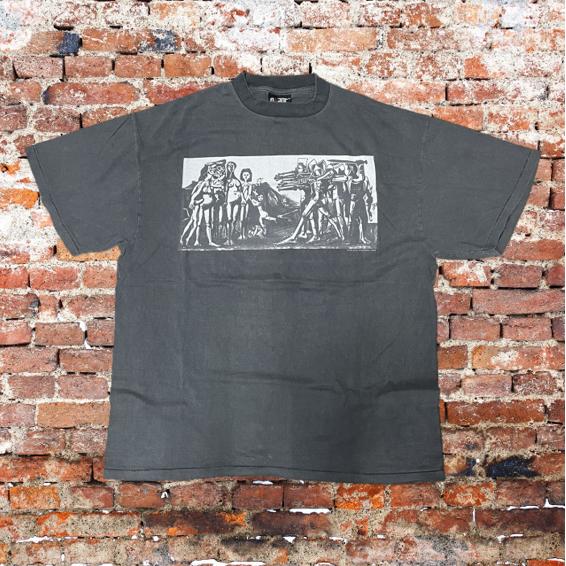 Nirvana ニルヴァーナ Tシャツ パブロ ピカソ XL 黒 ブラック 半袖