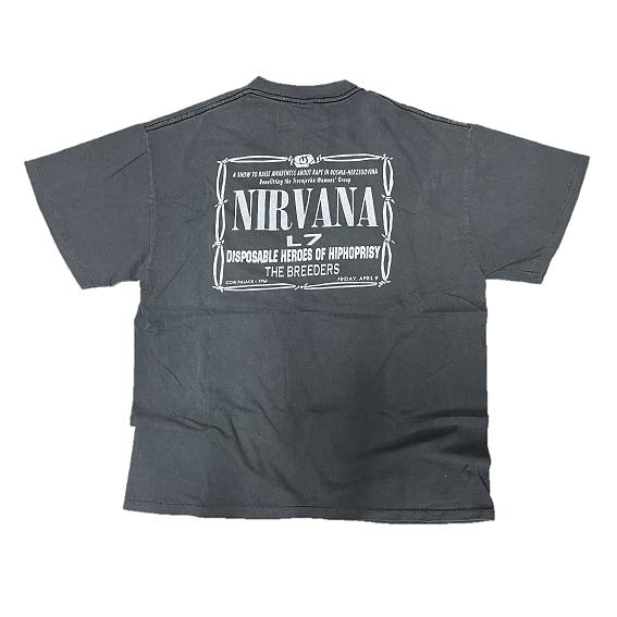 Nirvana ニルヴァーナ Tシャツ パブロ ピカソ XL 黒 ブラック 半袖