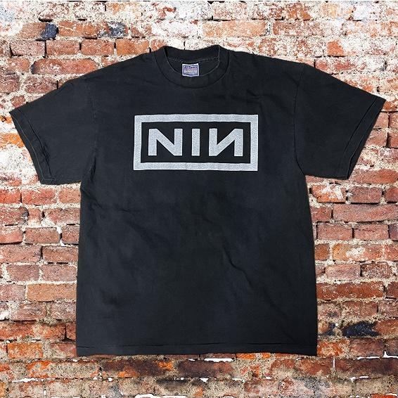 Nine Inch Nails / ナインインチネイルズ Tシャツ 1995 XL 黒 両面
