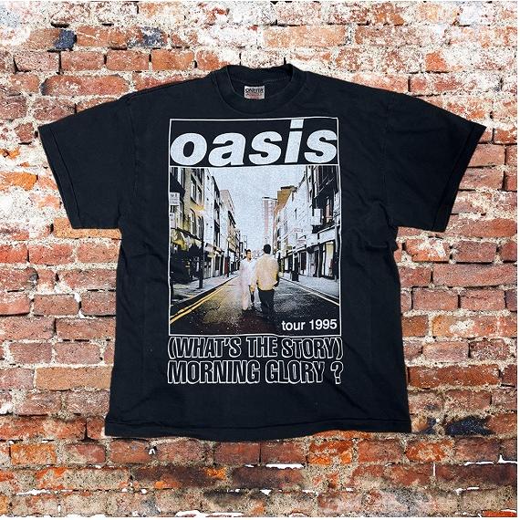 oasis オアシス Tシャツ (What's the Story) Morning Glory? Tour 1995