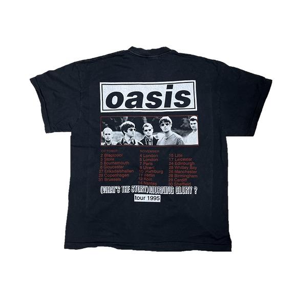 oasis オアシス Tシャツ (What's the Story) Morning Glory? Tour 1995