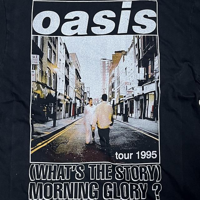oasis オアシス Tシャツ (What's the Story) Morning Glory? Tour 1995