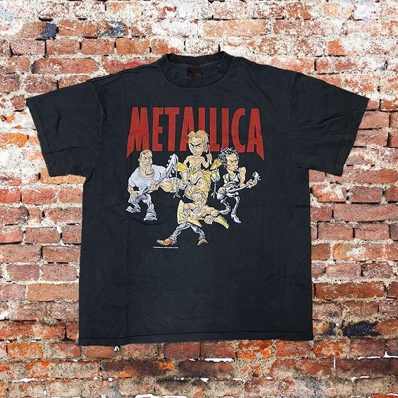 メタリカ　ツアー Tシャツ サイズM Metallica メタリカ Tシャツ Poor Touring Me XL 黒 両面プリント