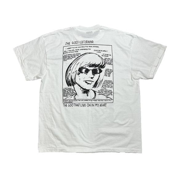 SONIC YOUTH ソニックユース Tシャツ XL 白 両面プリント｜バンドT