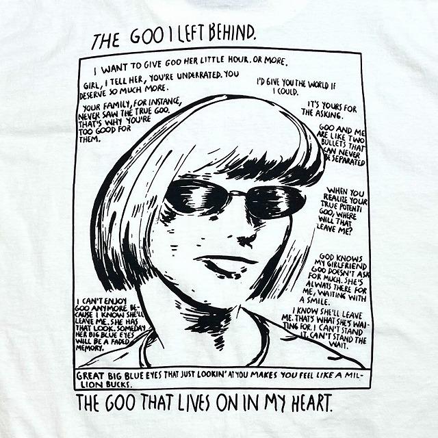 SONIC YOUTH ソニックユース Tシャツ XL 白 両面プリント｜バンドT
