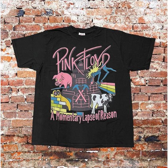 激レア　美品　ピンクフロイド Tシャツ 黒　狂気　Ｓpink floyd Pink Floyd ピンクフロイド Tシャツ A Momentary Lapse of Reason XL