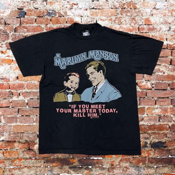 Marilyn Manson マリリンマンソン Tシャツ If You Meet Your Master 