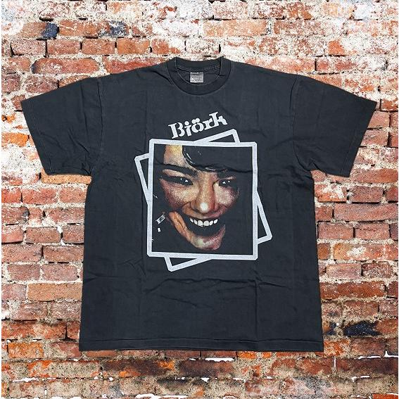 Bjork ビョーク Tシャツ 2003 WORLD TOUR XL 黒 両面プリント