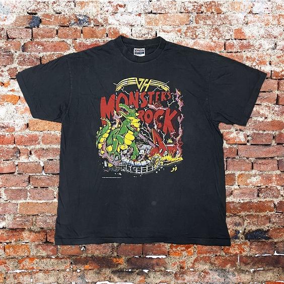 Van Halen ヴァンヘイレン Tシャツ Monsters of Rock 1988 バンドT