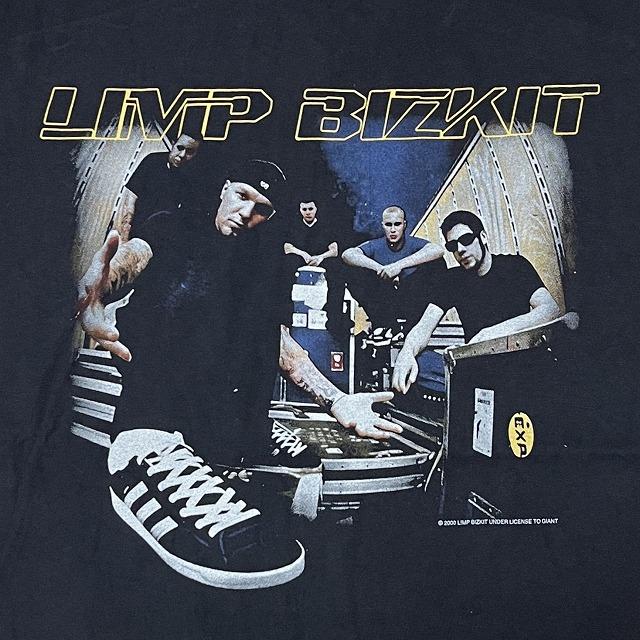 LIMP BIZKITリンプビスキット2000年製ロックTシャツ XL ネービー Limp Bizkit リンプビズキット Tシャツ 00s バンドT ロックT メタル