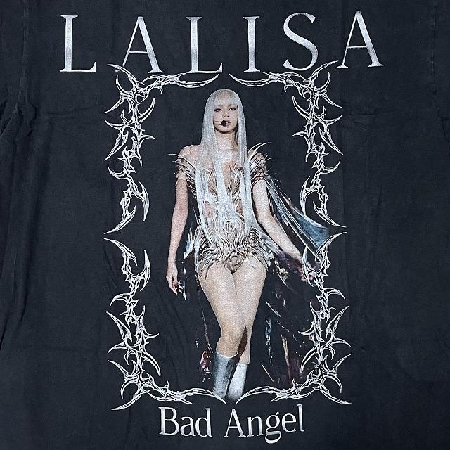Anyma × LISA Tシャツ Bad Angel 堕天使 コラボTシャツ フォトT