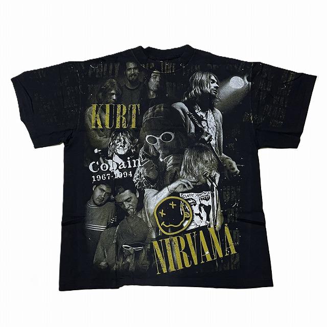 カートコバーン　 COBAIN ニルヴァーナ　NIRVANA Tシャツ NIRVANA KURT Cobain ニルヴァーナ カートコバーン Tシャツ 追悼