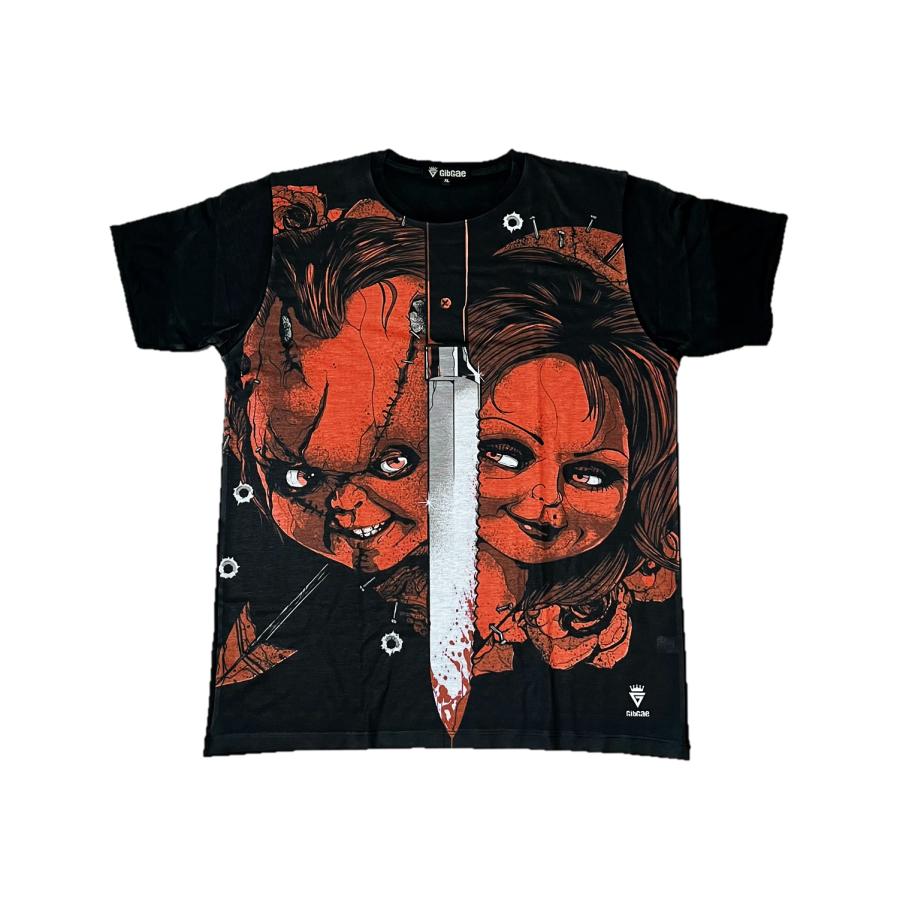 Child's Play ／ チャイルドプレイ　 チャッキー Ｔシャツ チャッキーの花嫁 ティファニー｜o-m｜02