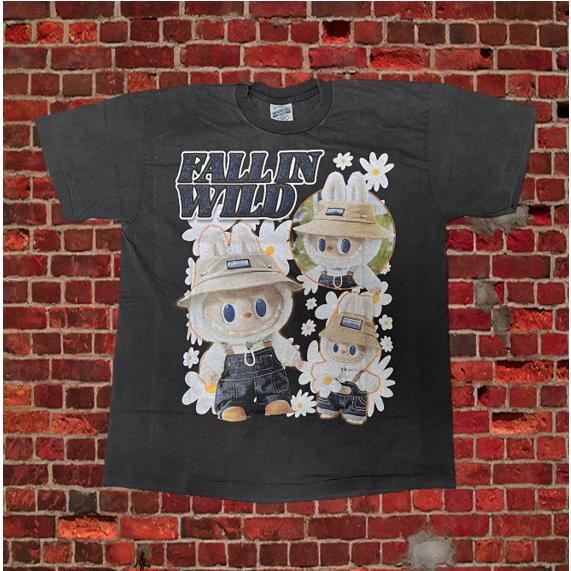 THE MONSTERIZED ラブブ　トップス THE MONSTERS FALL IN WILD Tシャツ POP MART LABUBU ポップマート