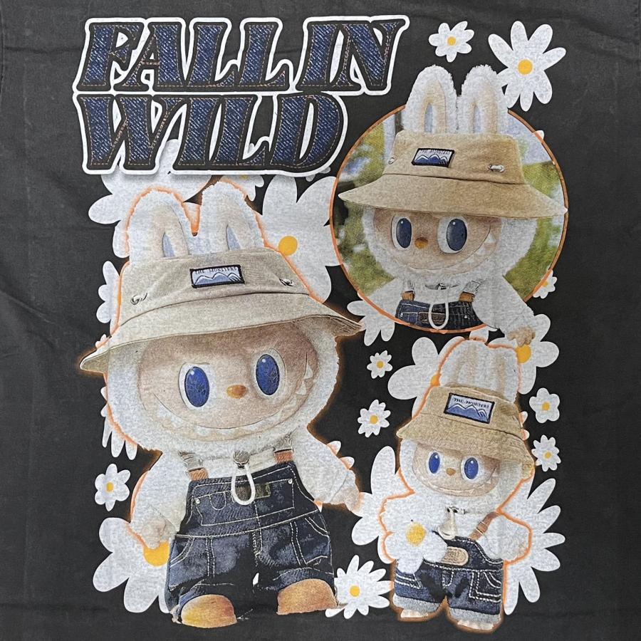 THE MONSTERS FALL IN WILD Tシャツ POP MART LABUBU ポップマート