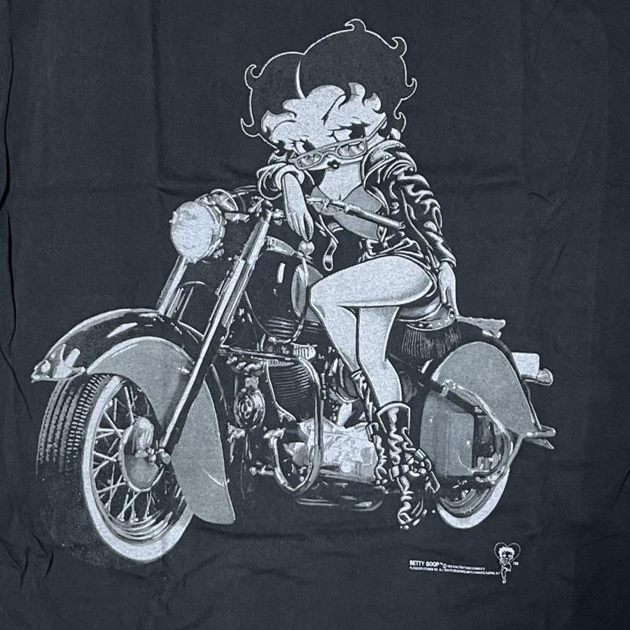 Betty Boop ベティブープ Tシャツ レディース メンズ Motorcycle Club