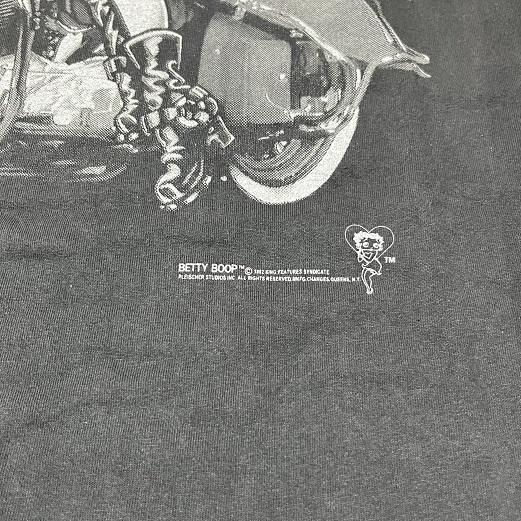 Betty Boop ベティブープ Tシャツ レディース メンズ Motorcycle Club