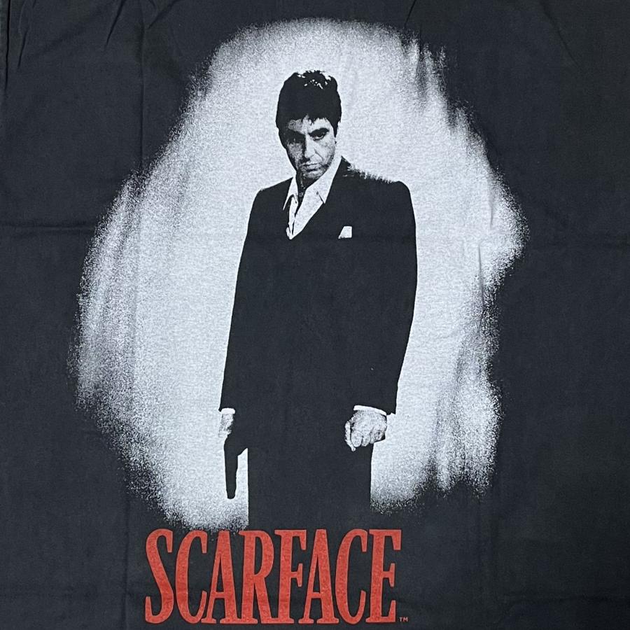 Scarface / スカーフェイス Tシャツ アルパチーノ 半袖 黒 ブラック
