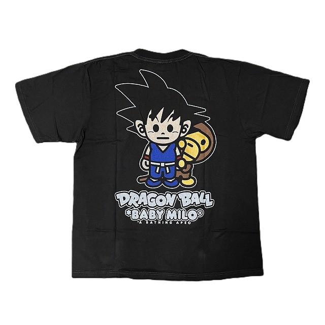 DRAGON BALL SUPER×A BATHING APE Tシャツ 黒 XL 両面プリント