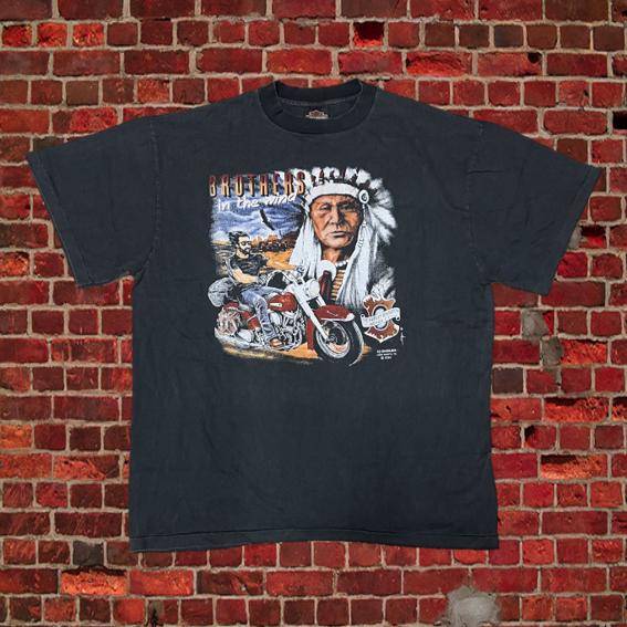 Harley Davidson ハーレーダビッドソン3D EMBLEM Tシャツ HARLEY-DAVIDSON (ハーレーダビッドソン) 90s 3D EMBLEM