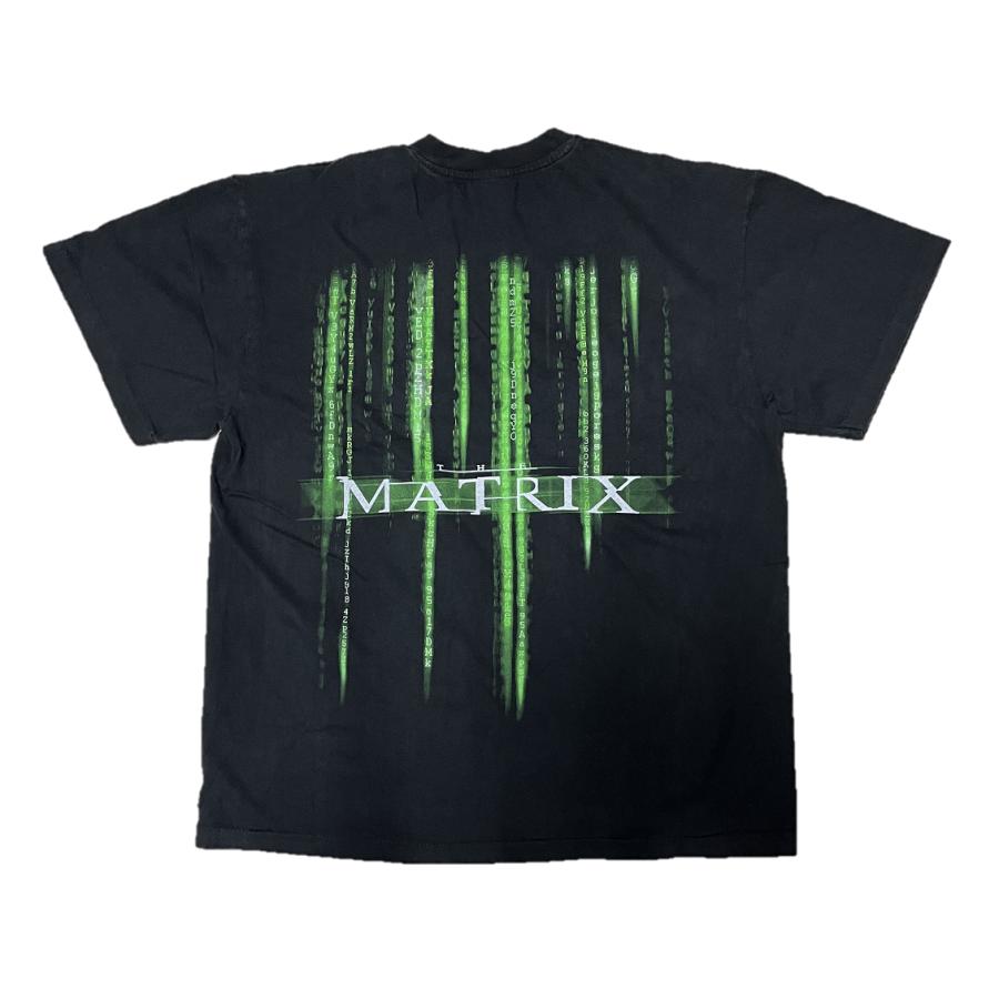 もけもけ 映画 マトリックス MATRIX(一作目)  配布されたTシャツ ウェーバーが映画「マトリックス」とのコラボTシャツを発売 キー