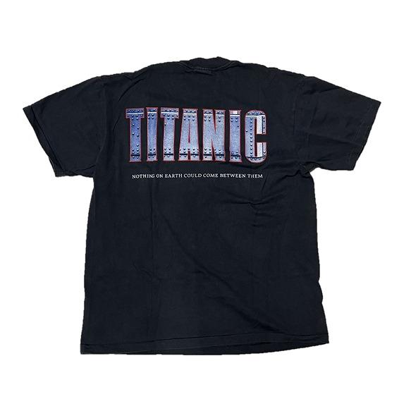 イ*ー様 TITANIC タイタニック Tシャツ レオナルド・ディカプリオ 映画 Titanic タイタニック Tシャツ レオナルドディカプリオ ケイトウィン