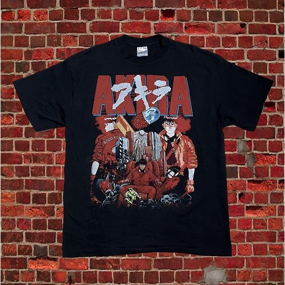 AKIRA アキラ Tシャツ USA版 大友克洋 XL 黒 両面プリント｜アニメT 映画T キャラクターT 名作 半袖 メンズ レディース ユニセックス 人気 ストリート デザイン | 