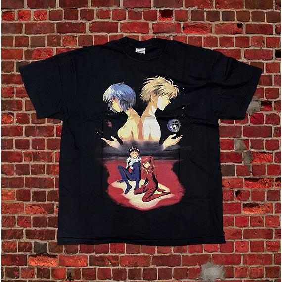 新世紀エヴァンゲリオン Tシャツ USA版 綾波レイ 渚カヲル 碇シンジ