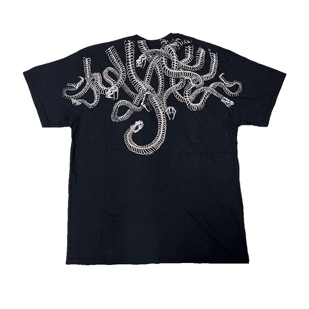 Medusa Skull メデューサ スカル Tシャツ スネーク 蛇 ドクロ デザイン
