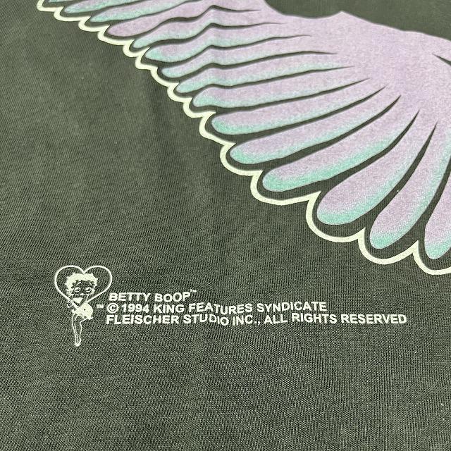 Betty Boop ベティブープ Tシャツ 天使 Angel Double Side 両面