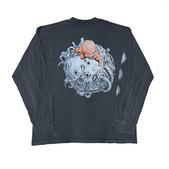 AKIRA アキラ 鉄雄覚醒 アームクラッシュ ロングTシャツ USA版 大友