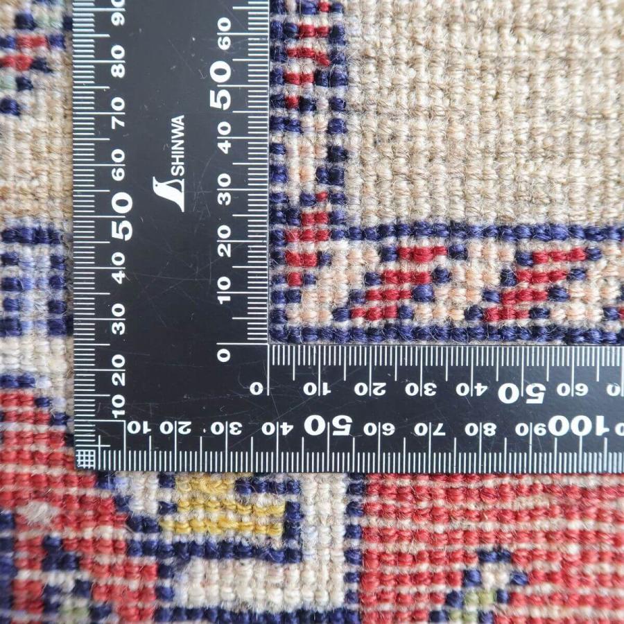 ギャッベ オールド カシュガイ 200×111cm イラン製 手織り ウール100
