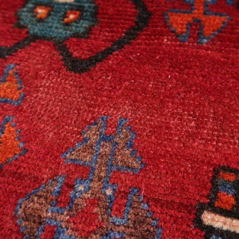 ギャッベ オールド カシュガイ 1920年代 189×84cm 手織り イラン製