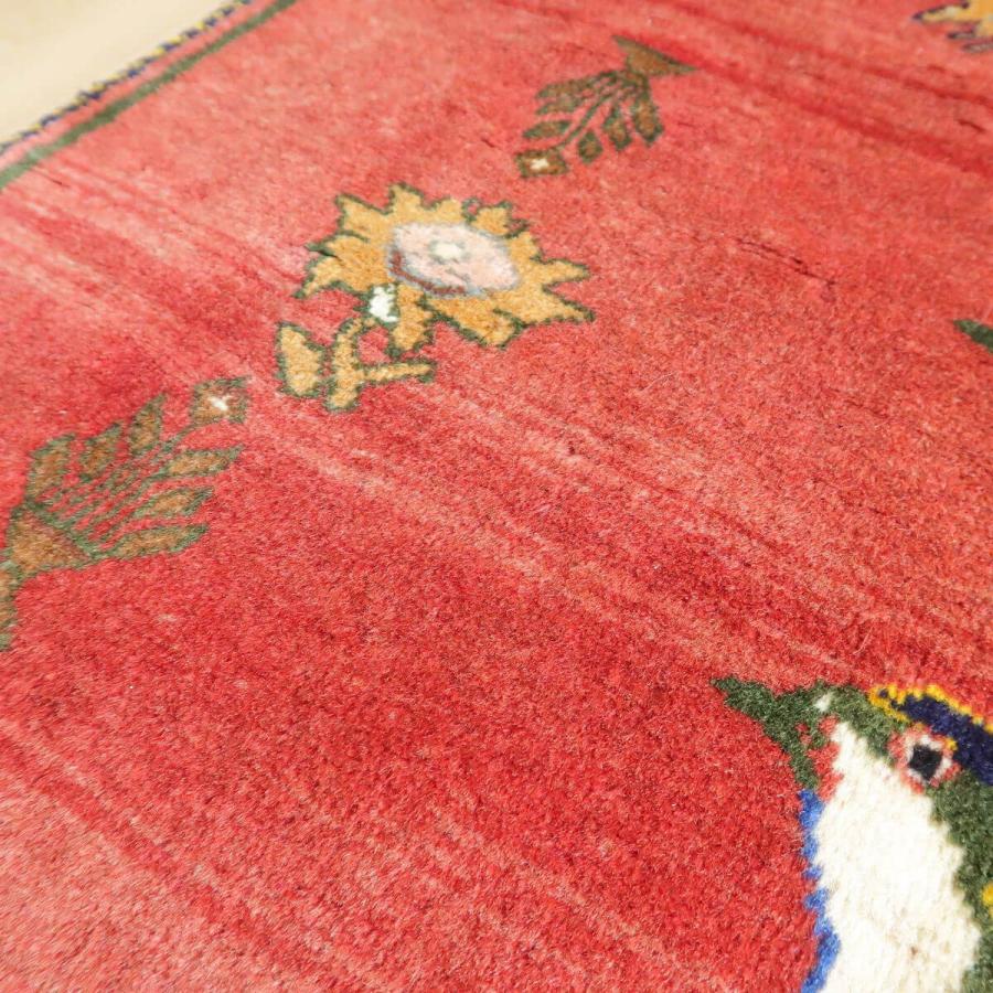 ギャッベ イラン製 162×101玄関マット 手織り ゾランヴァリ ギャッベ イラン製 162×101玄関マット 手織り ゾランヴァリ