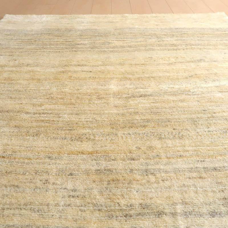 ギャッベ イラン産 199×149cm 手織り リビング ウール ラグ 天然素材