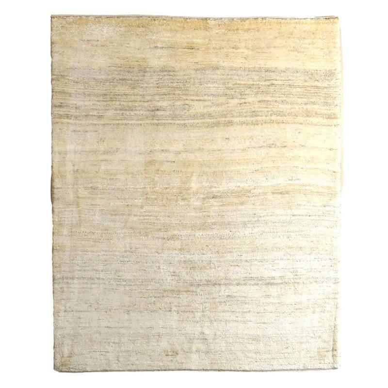 ギャッベ イラン産 199×149cm 手織り リビング ウール ラグ 天然素材