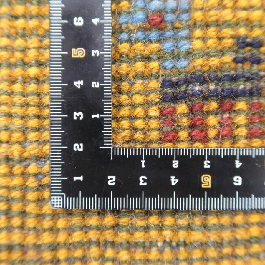 ギャッベ/ラティーフ 123×80cm イラン産 手織り リビング ギャッベ/ラティーフ 123×80cm イラン産 手織り リビング