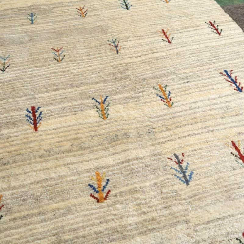 ギャッベ イラン産 289×198cm 手織り ウール ラグ リビング ダイニング 大判 （BX-10300）_5