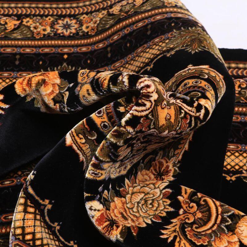ペルシャ絨毯／ハサン・エスラーミー工房 125×84cm イラン産 手織り  シルク100％ ラグ  ラグマット（FN-70304）の画像