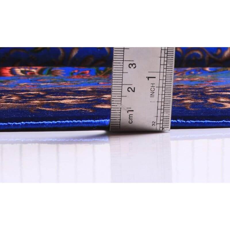 ペルシャ絨毯／クム 208×136cm イラン産 手織り  シルク100％ ラグ  ラグマット（FN-70305）の画像