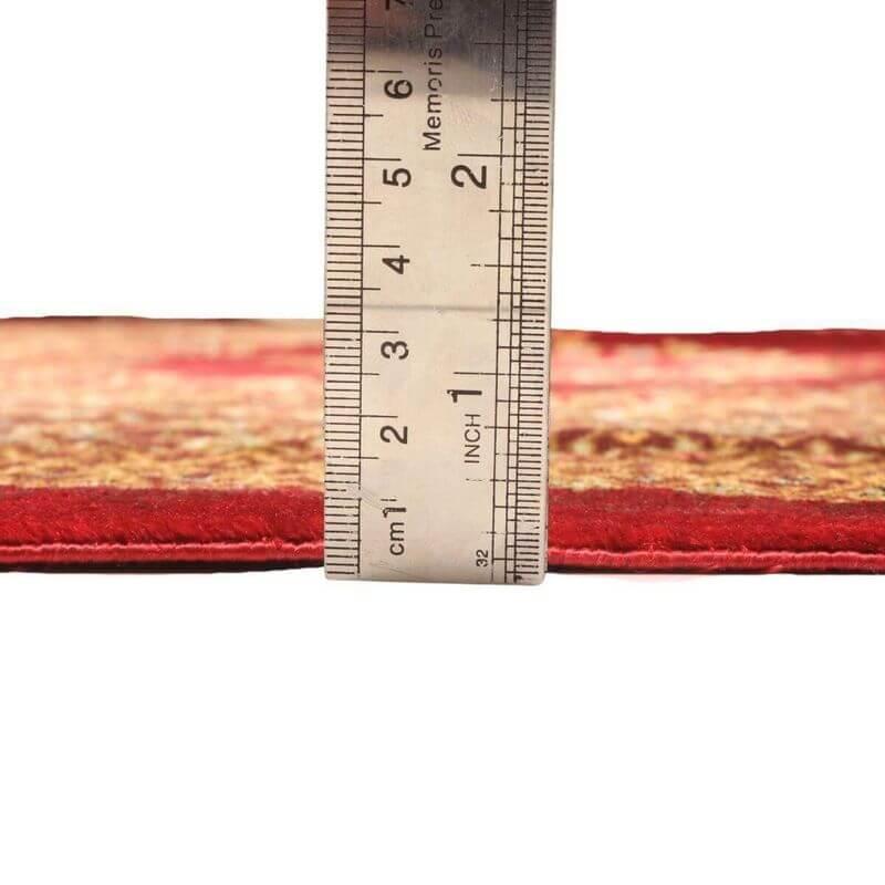 ペルシャ絨毯／ムーサビ工房 148×98cm イラン産 手織り  シルク100％ ラグ  ラグマット（FN-70347）の画像