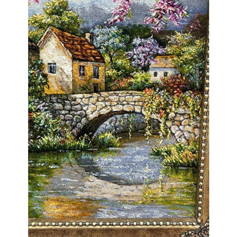 ランキング上位のプレゼント 絵画絨毯 ペルシャ絨毯 手織り 横 ランキング上位のプレゼント 絵画絨毯 ペルシャ絨毯 手織り 横