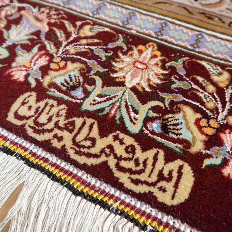 手織りペルシャ絨毯新品ナイン産93×64cm玄関サイズ