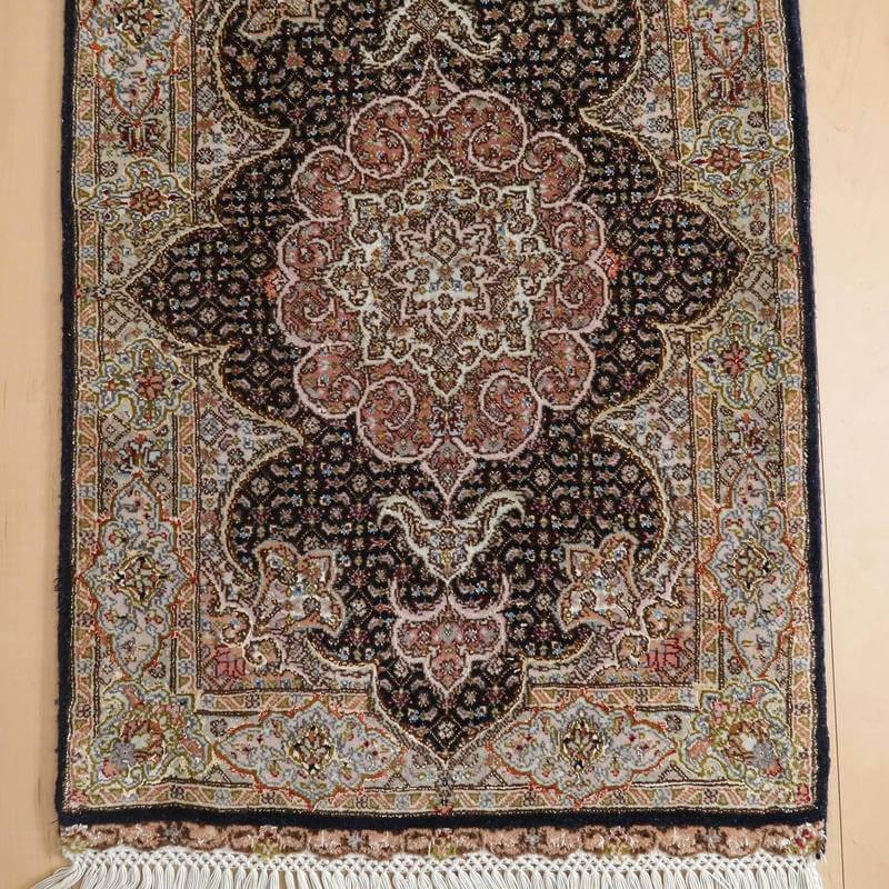 ペルシャ絨毯 イラン じゅうたん・タブリーズ産 96×61cm 手織り ウール 