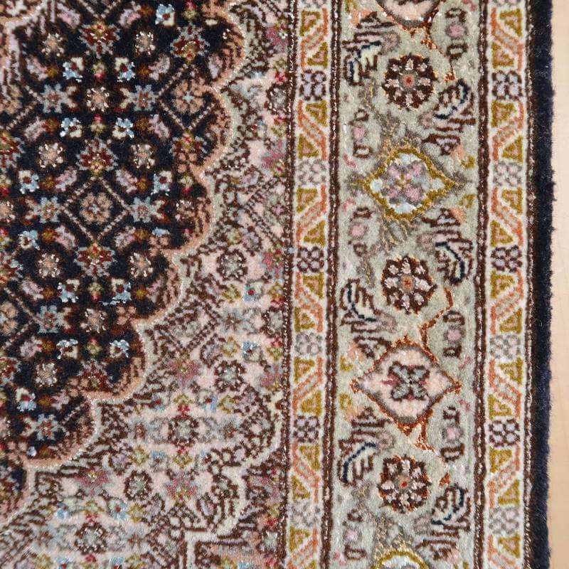 ペルシャ絨毯 イラン じゅうたん・タブリーズ産 94×62cm 手織り ウール