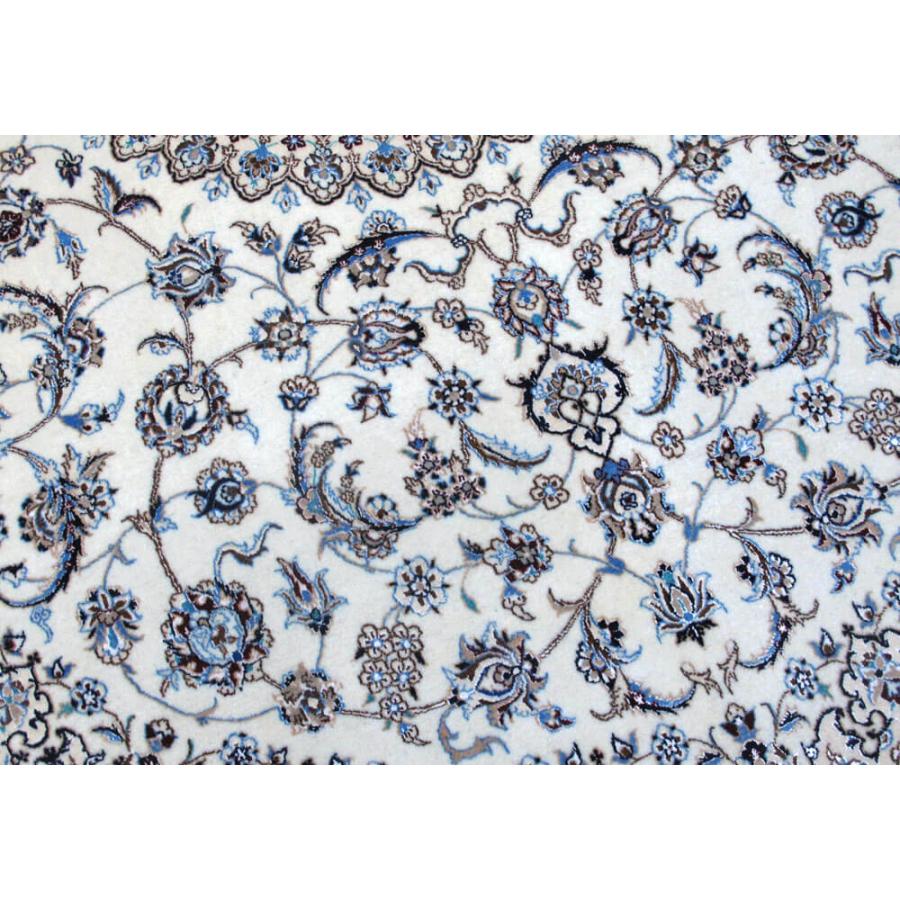【ふるさと納税】ペルシャ絨毯ナイン・ハビビアン 261×214cm 手織り ウール・シルク リビング ダイニング ラグ 本物 （FX-296-6）の画像
