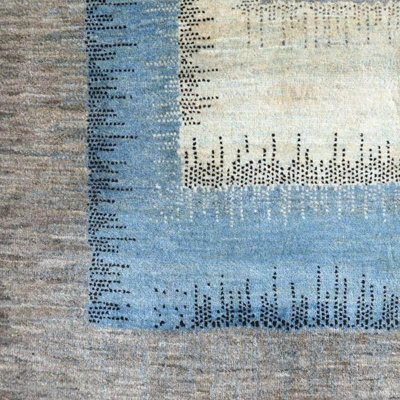 プレミアムギャッベ／ホシナマイ（カシュクリ） 237×162cm イラン産 手織り ウール ラグ リビング ダイニング 大判（HL-10853）_2